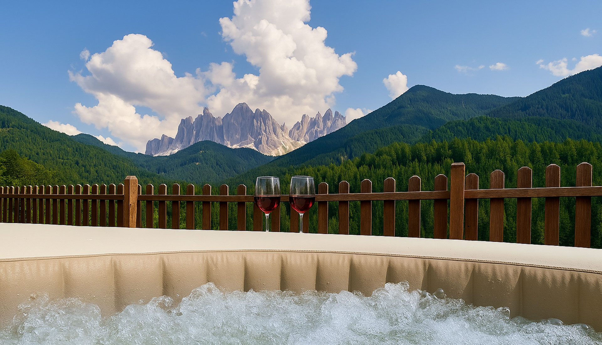 Agriturismo con idromassaggio